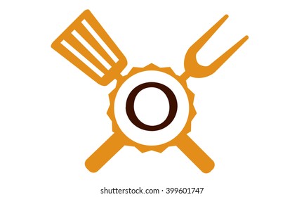 Logo Restaurant Letter O