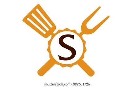 Logo Restaurant Letter S