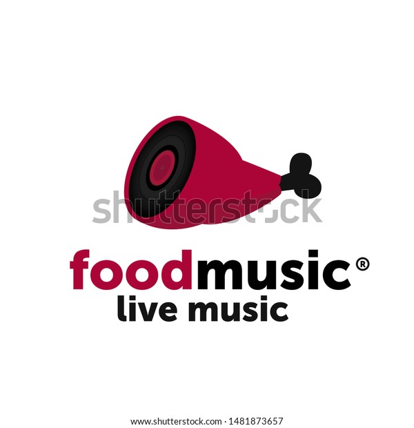 Logo Restaurant Saloon Eatery Caff Piece Stock Vector Royalty Free