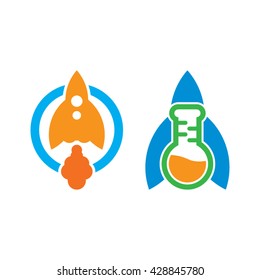 Logo rocket laboratory circle