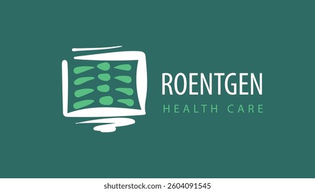 Logo for roentgen. Vector illustration