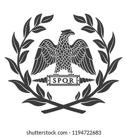 Logo of the Roman eagle.