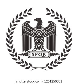 Logo of the Roman eagle.