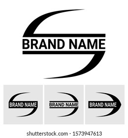 Logo with rotation motion. There are alternatives that include progress and flying motion. It is also an initial letter S logo.