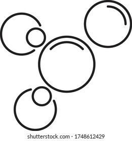 Logo. Round logo. Logo bubble. logo template