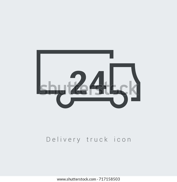Logo, round the clock\
delivery