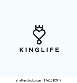 logo royal love. love icon