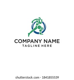 LOGO RUN ICON VECTOR SYMBOL