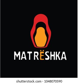 Logo Russian Nesting Doll Matryoshka 