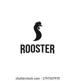 logo s abstract. rooster icon