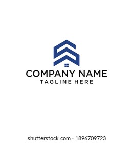 LOGO S HOME ICON VECTOR SYMBOL