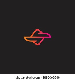 vector de plantilla de icono de logotipo s 