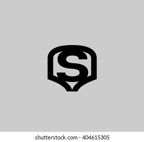 Logo S letter Vector illustration, eps 10
