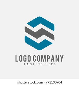 logo S vector concept, icon S abstract. symbol alphabet