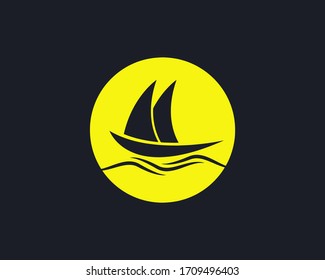 The Logo of a Sailboat