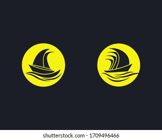 The Logo of a Sailboat
