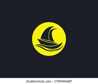 The Logo of a Sailboat