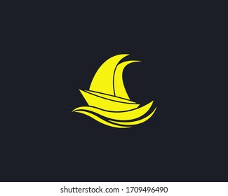The Logo of a Sailboat