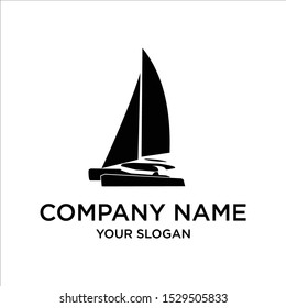 a logo for a sailboat company.