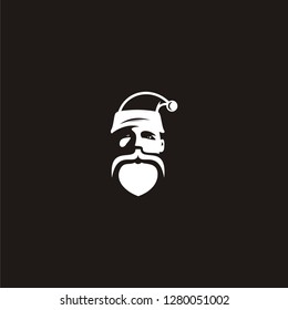 Logo santa claus abstract