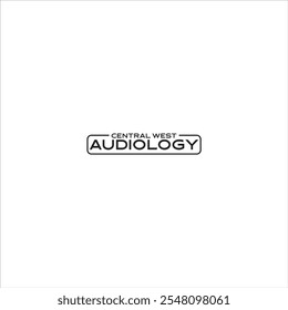 The logo says Audiology in black and on a white background