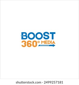 The logo says Boost Media in orange and blue on a white background