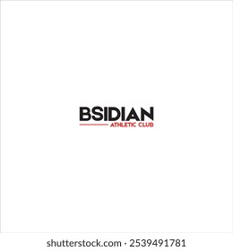 El logo dice BSIDIAN en negro y rojo