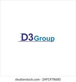 Das Logo sagt D3 Group in blau und auf weißem Hintergrund