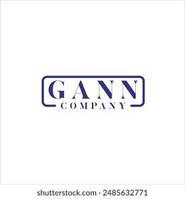 The logo says GANN COMPANY in blue and on a white background