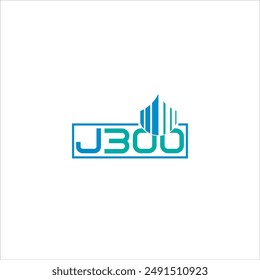 The logo says J300 with a blue and green building icon