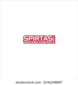 The logo says SPIRTAS in red and on a white background