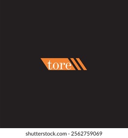 The logo says Tore with an orange box and a black background