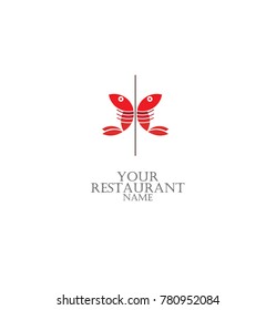 logo of sea food restaurant
