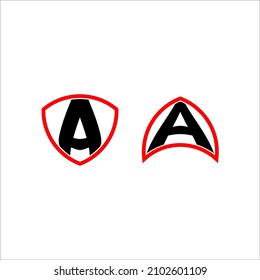 A logo with security shaine for t sharit, brand logo, business logo and so on.