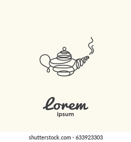 Logo series - kitchenware. EPS 10 Isolated object