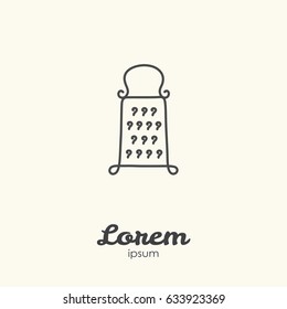 Logo series - kitchenware. EPS 10 Isolated object