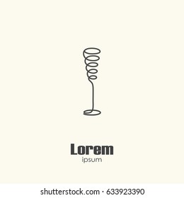 Logo series - kitchenware. EPS 10 Isolated object