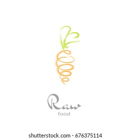 Logo series - Vegetables. EPS 10 Isolated object