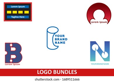 Logo Set Bundle Vector Design