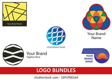 Logo Set Bundle Vector Design