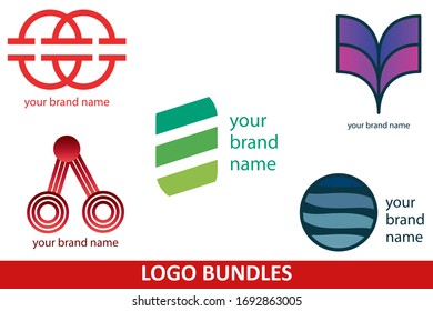 Logo Set Bundle Vector Design