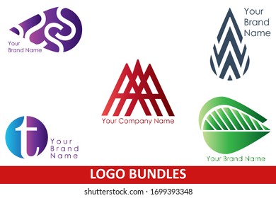 Logo Set Bundle Vector Design