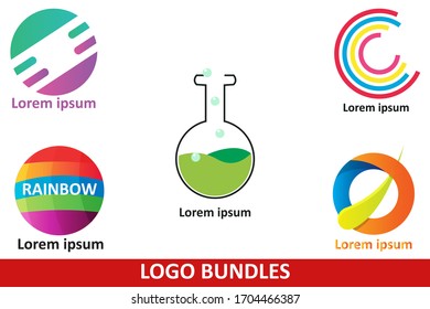 Logo Set Bundle Vector Design