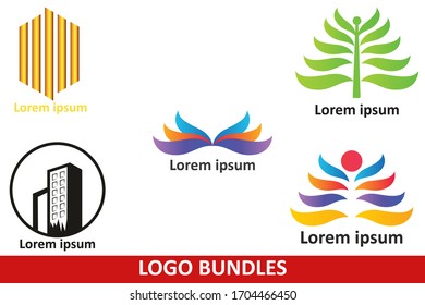 Logo Set Bundle Vector Design