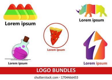 Logo Set Bundle Vector Design