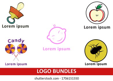 Logo Set Bundle Vector Design