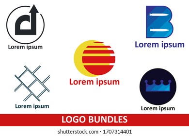 Logo Set Bundle Vector Design