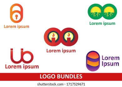 Logo Set Bundle Vector Design