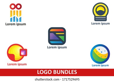 Logo Set Bundle Vector Design