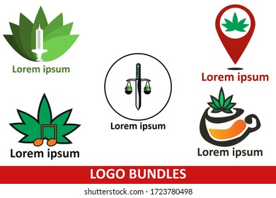 Logo Set Bundle Vector Design